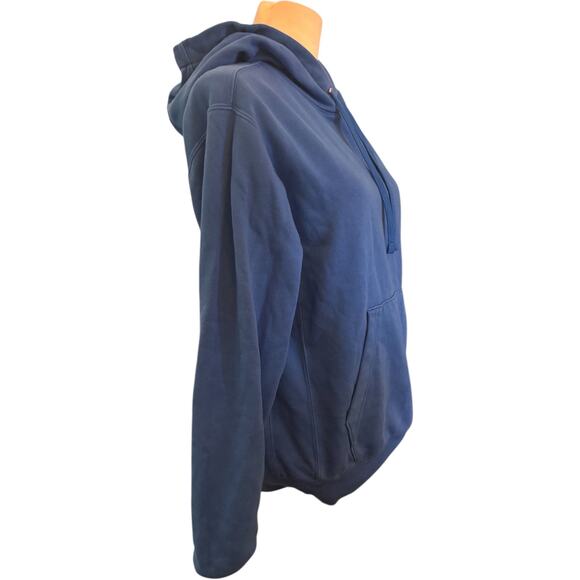 Nike Sportswear Club Fleece Pullover Hoodie, Blue, Men's Size Small - Picture 2 of 5